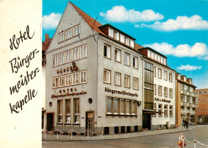 HILDESHEIM  CITY Hotel Buergermeisterkapelle