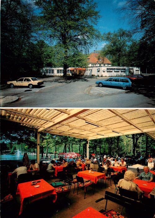 Hilden  Mettmann Restaurant Waldschenke Gartenwirtschaft