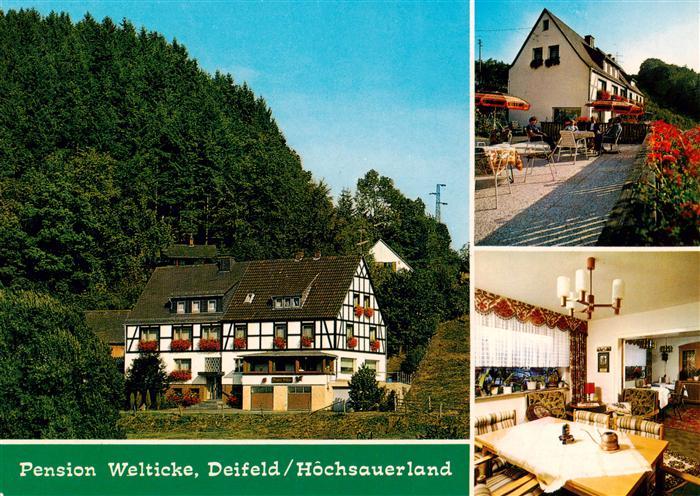 Deifeld Medebach Pension Welticke Gastraum