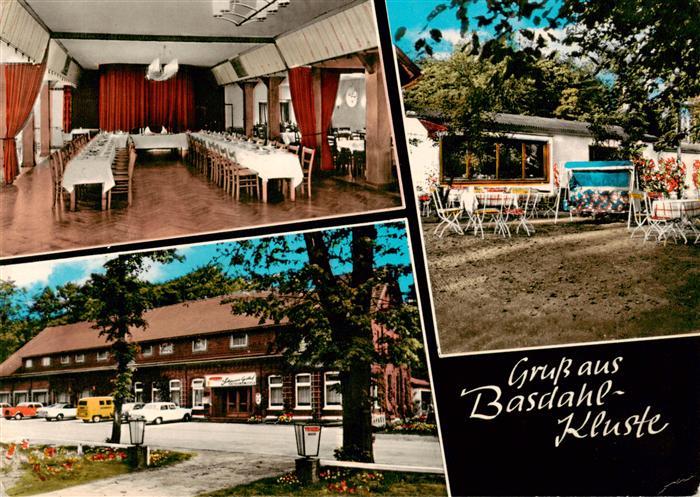 Basdahl Kluste Sethmanns Gasthof Speisesaal Gartenwirtschaft