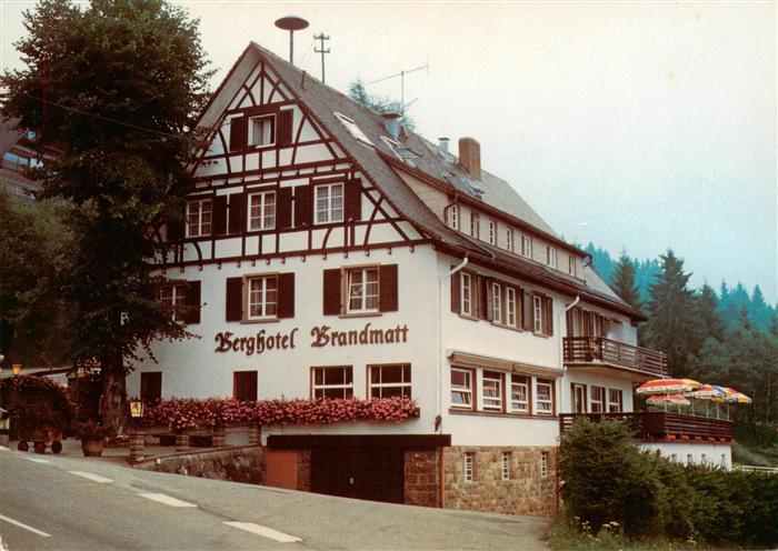 Sasbachwalden Achern Ortenaukreis BW berghotel Brandmatt