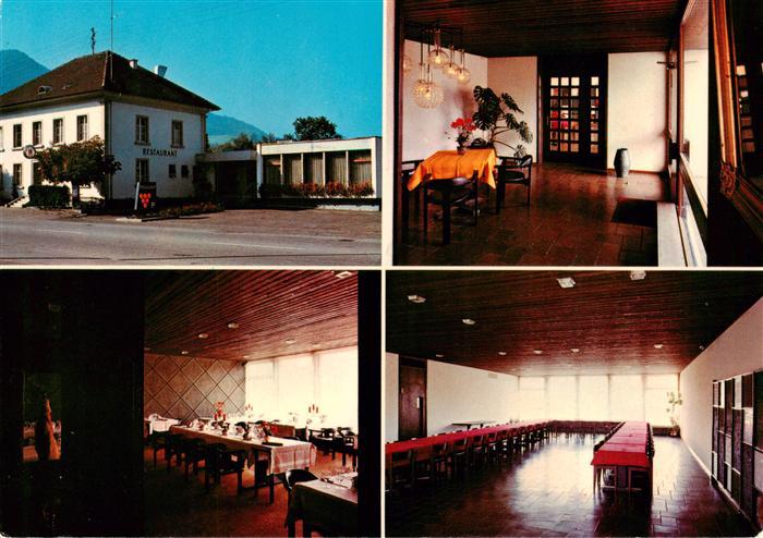 Buesserach SO Restaurant Rotisserie Traube Gast und Veranstaltungsraeume