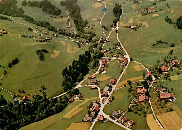 Rueschegg BE Fliegeraufnahme