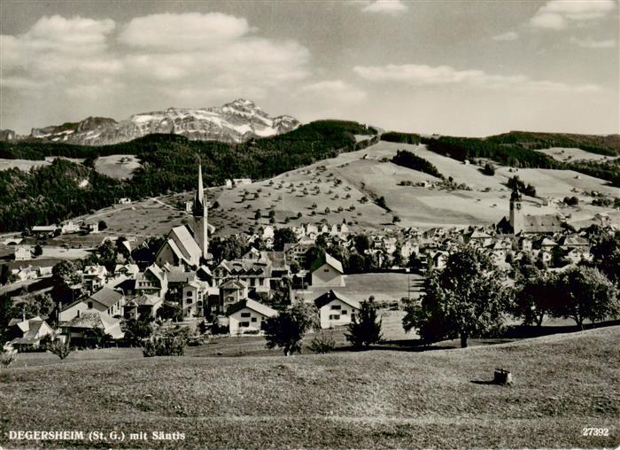 Degersheim  SG mit Saentis