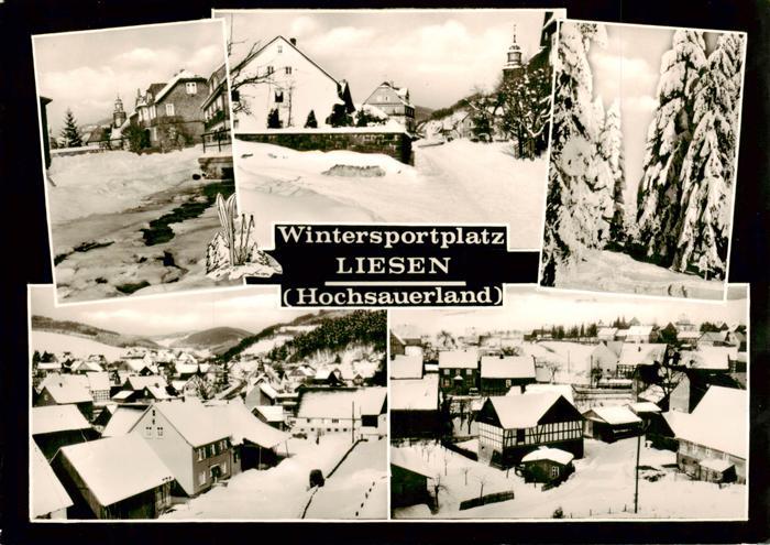 Liesen Hallenberg Hochsauerland Orts und Teilansichten