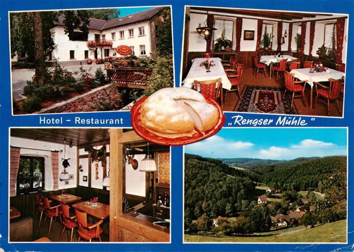 Niederrengse Hotel Restaurant Gastraeume Panorama