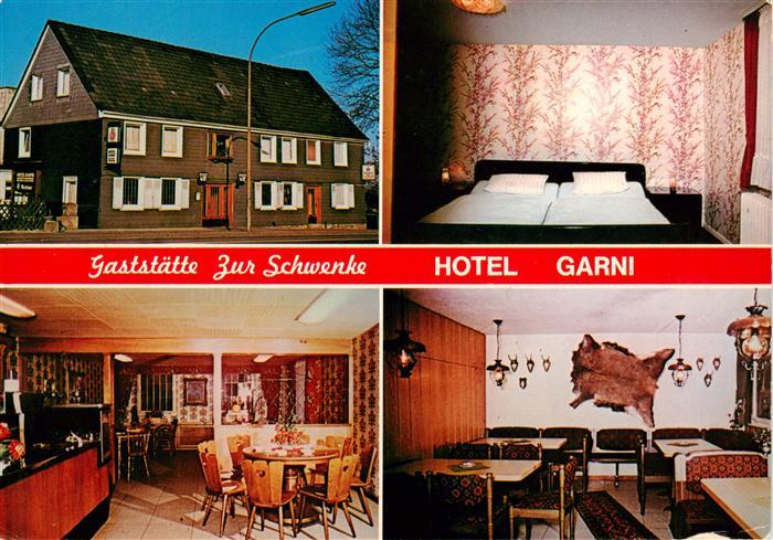 Sprockhoevel Gaststaette Zur Schwenke Hotel Garni Gastraeume Zimmer