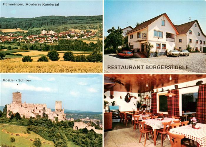 Ruemmingen Kandertal Panorama Restaurant Buergerstueble Roettler Schloss Gaststu