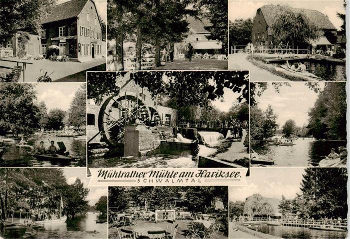 Amern Muehlrather Muehle am Hariksee Teilansichten