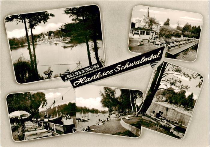 Amern Inselschloesschen Hariksee Schwalmtal Terrassen Bootspartien