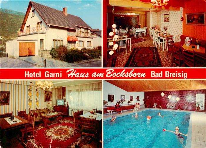 Bad Breisig Hotel Garni Haus am Bocksborn Gastraeume Hallenbad