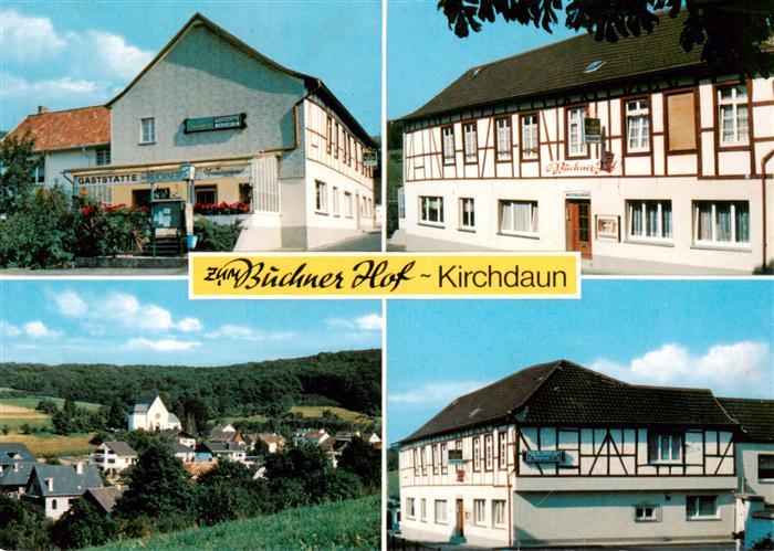Kirchdaun Gaststaette Zum Buchner Hof Panorama