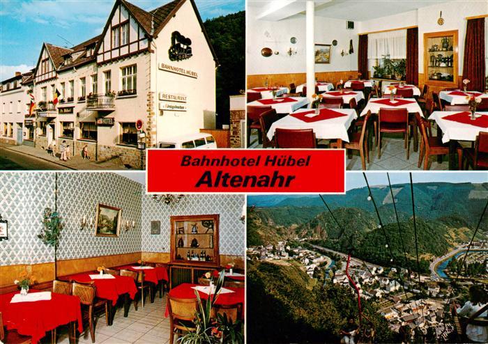 Altenahr Bahnhotel Huebel Gastraeume Panorama