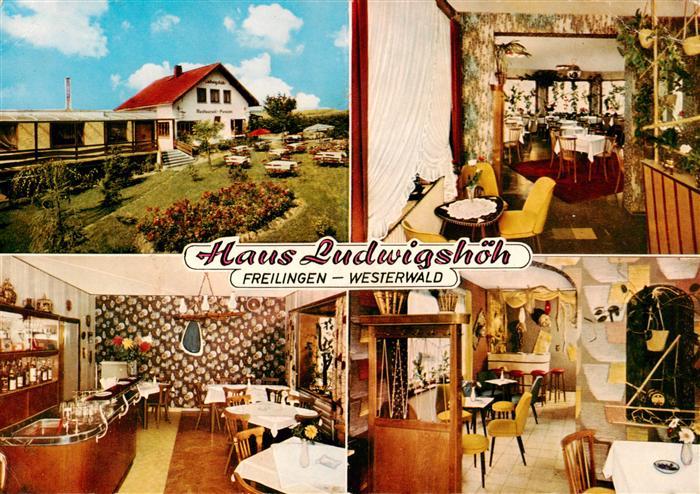 Freilingen  Westerwald Haus Ludwigshoeh Gastraeume