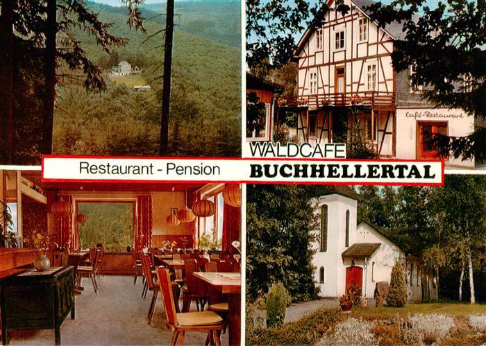 Burbach Siegerland Waldcafe Restaurant Buchhellertal Gaststube Panorama