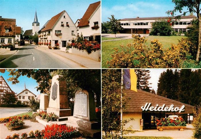 Machtolsheim Ortspartie Gedenkstaette Heidehof Ferienzentrum