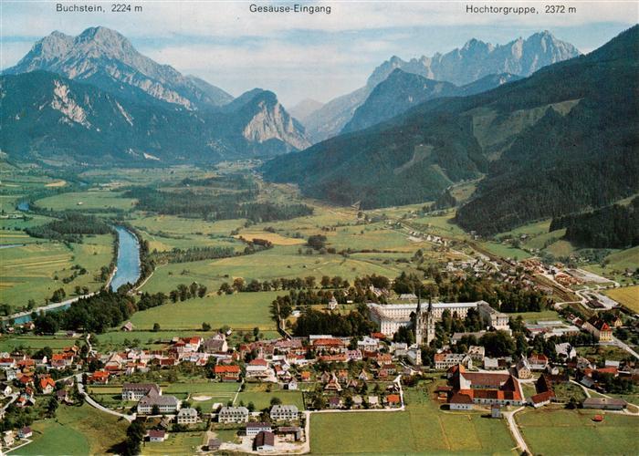 Admont Steiermark Fliegeraufnahme mit Stift Admont