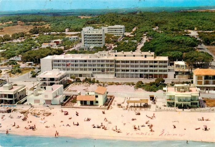 Can Picafort Mallorca ES Hotel Gran Playa Fliegeraufnahme