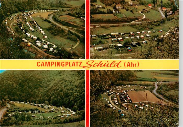 Schuld Ahr Ahrweiler Rheinland-Pfalz Campingplatz Schuld Fliegeraufnahmen