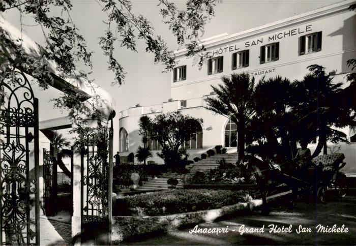 Anacapri Ana Capri Napoli Neapel Campania IT Grand Hotel San Michele