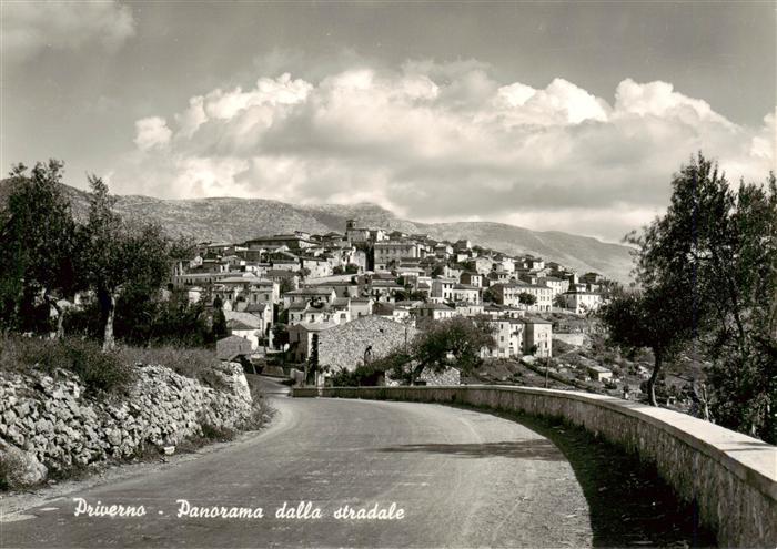 Priverno Lazio IT Panorama dalla stradale