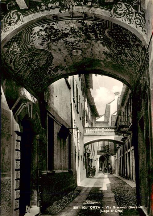 Orta San Giulio IT Via Giacomo Giovanetti