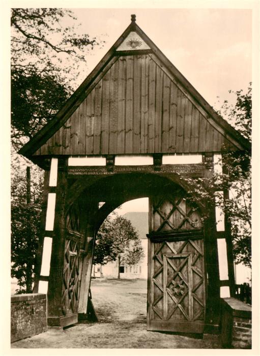 Schledebrueck Rheda-Wiedenbrueck Westfalen NRW Altes Tor