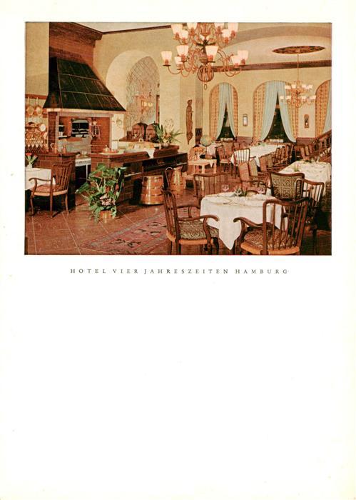 HAMBURG  CITY Hotel Vier Jahreszeiten Restaurant Haerlin