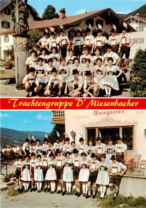 Ruhpolding Bayern Trachtengruppe D'Miesenbacher