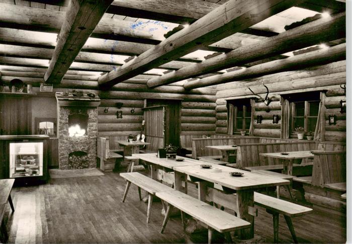 Ruhpolding Bayern Raffner Alm am Unternberg Gastraum