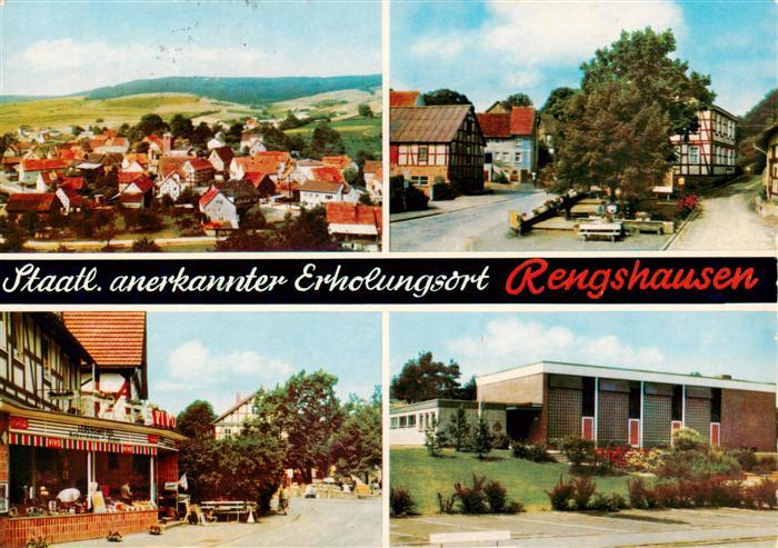 Rengshausen Knuellwald Panorama Ortspartien Halle