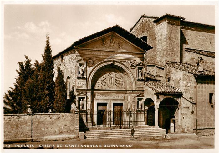 Perugia Umbria IT Chiesa dei Santi Andrea e Bernardino