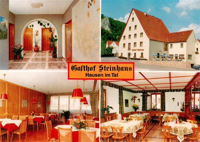 Hausen Tal Hausen Thal Beuron Gasthof Steinhaus Flur Gastraeume