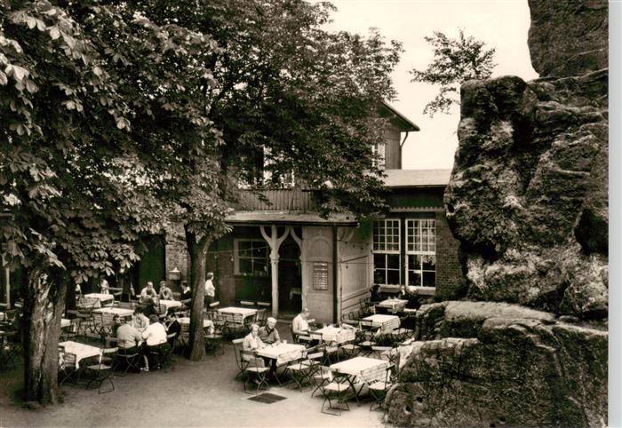Jonsdorf Saechsische Schweiz Gaststaette Nonnenfelsen