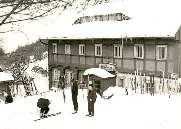 Waltersdorf Bad Schandau KOnsumgaststaette Grenzbaude