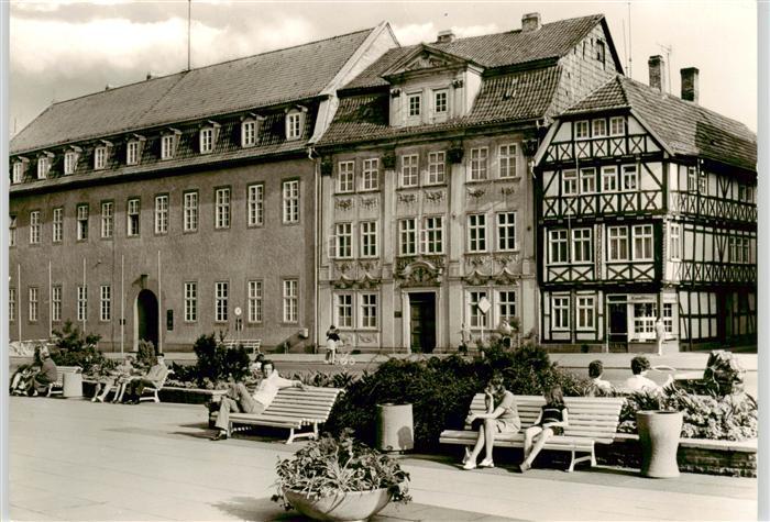 Muehlhausen  Thueringen Wilhelm Pieck Platz