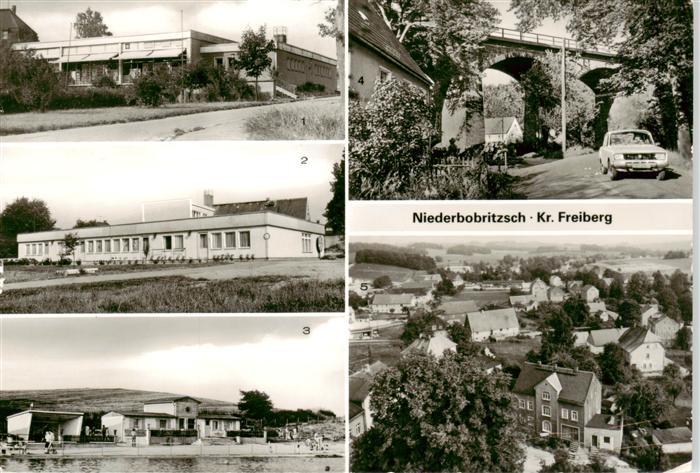 Bobritzsch Einkaufszentrum Kindergarten KIndergrippe Freibad Eisenbahnbruecke Te
