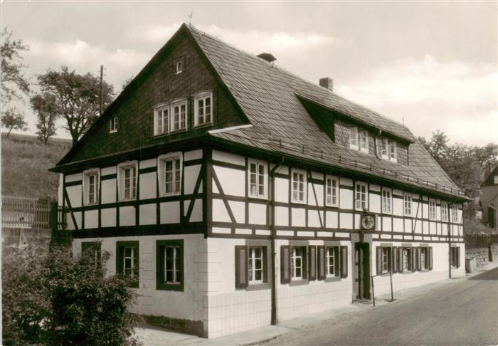 Hohnstein Saechsische Schweiz Meschkes Gasthaus mit Hotelbetrieb