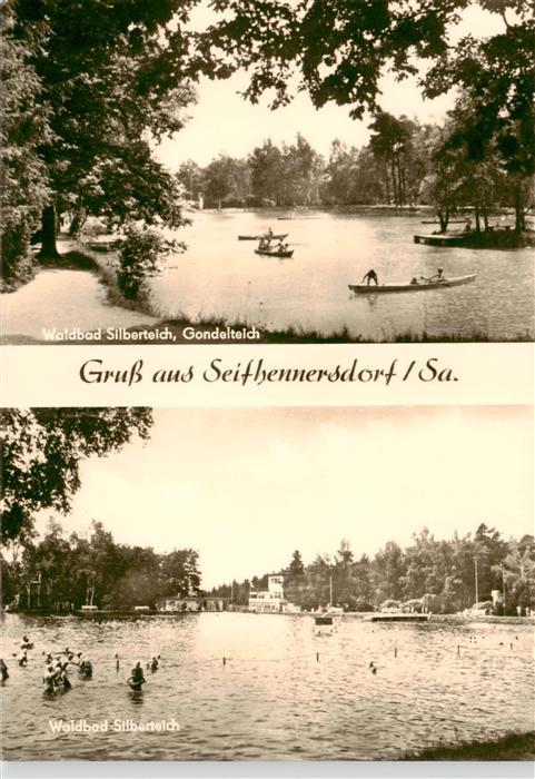 Seifhennersdorf Waldbad Silberteich Gondelteich