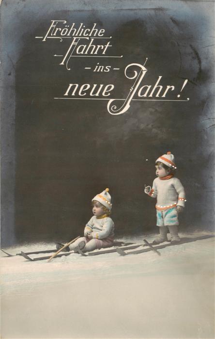 Neujahr Kinder
