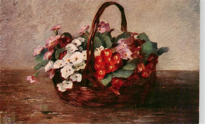 Verlag Primus Nr. Nr. 971 Korb Blumen