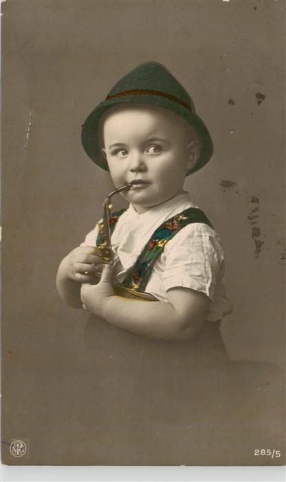 Foto NPG Nr. Nr. 285/5  Kind Pfeife