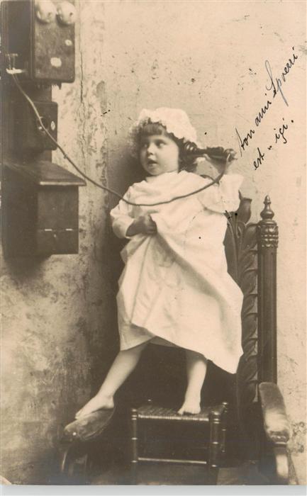 Telefon Telephone-- Kind