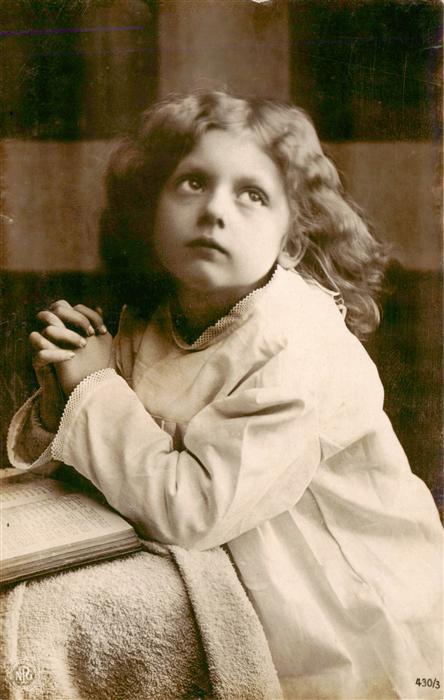 Foto NPG Nr. Nr. 430/3 Kind Betten