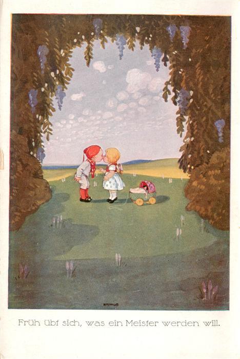 Verlag WS SB Nr. Nr.5844 Kinder Kuss