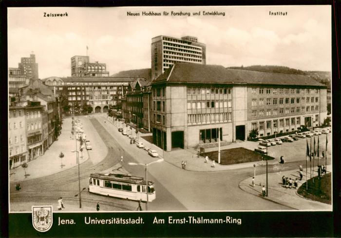 Strassenbahn Tramway-- Jena Universitaetsstadt