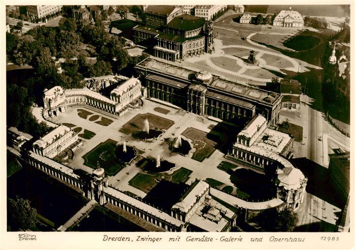 Foto Hahn Nr. Nr. 12983 Dresden Zwinger Opernhaus