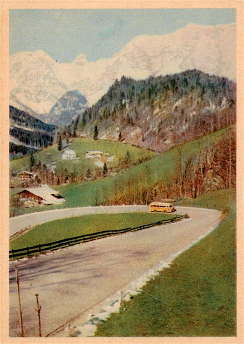 Postbus Omnibus Ramsau Reiteralpen