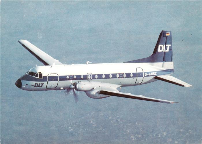 Flugzeuge Zivil DLT HS 748