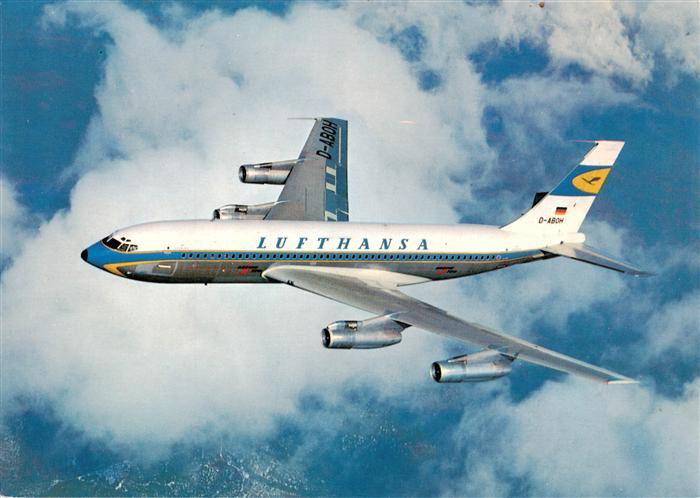 Flugzeuge Zivil Lufthansa Boeing Jet 720 B